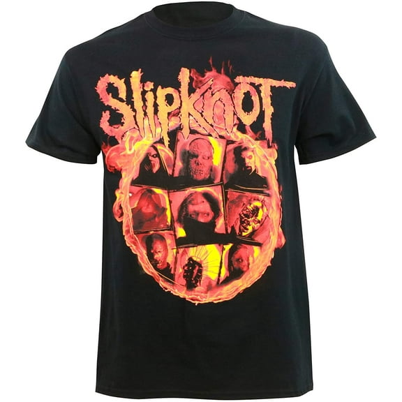 Men's Slipknot We Are Not Your Kind Fire T-shirt Medium Black