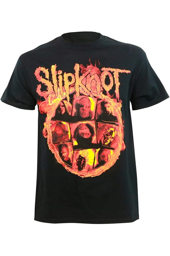 Men's Slipknot We Are Not Your Kind Fire T-shirt Small Black