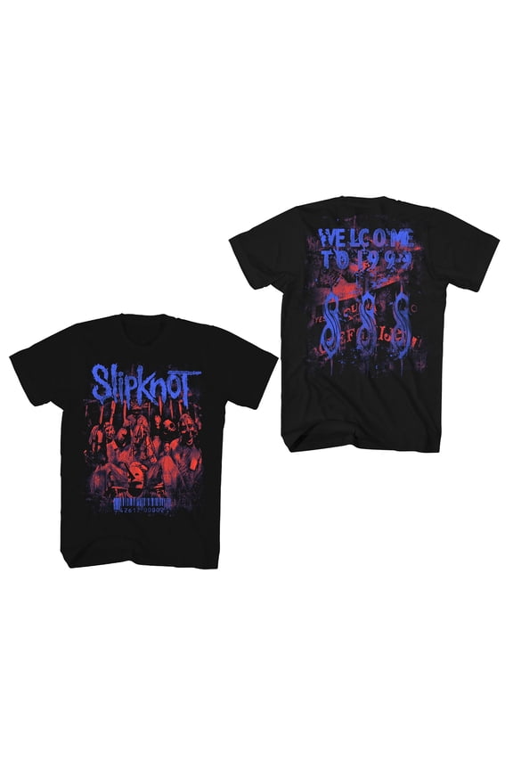 Slipknot Men's Welcome To 1999 T-Shirt Black X-Large | Officially Licensed Merchandise