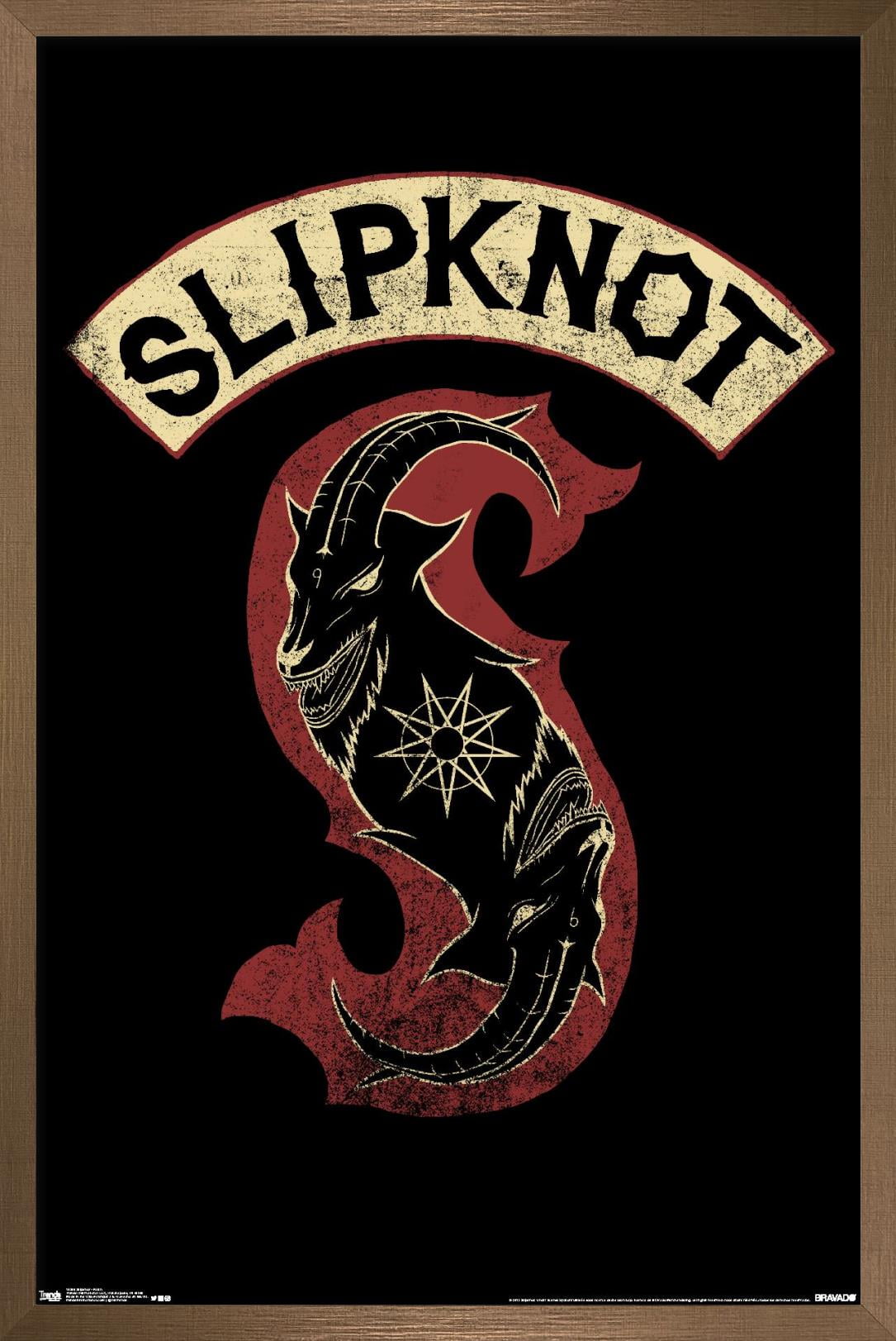 Slipknot - Patch Wall Poster, 22.375" x 34" Framed