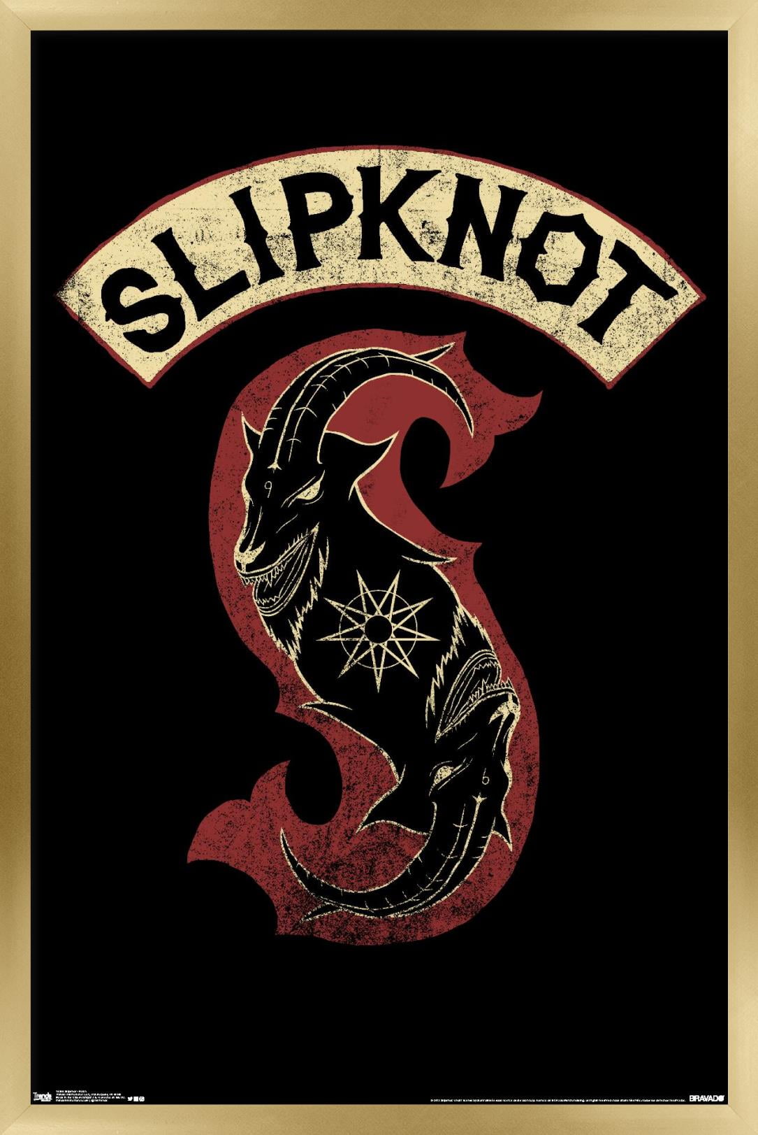 Slipknot - Patch Wall Poster, 22.375" x 34" Framed