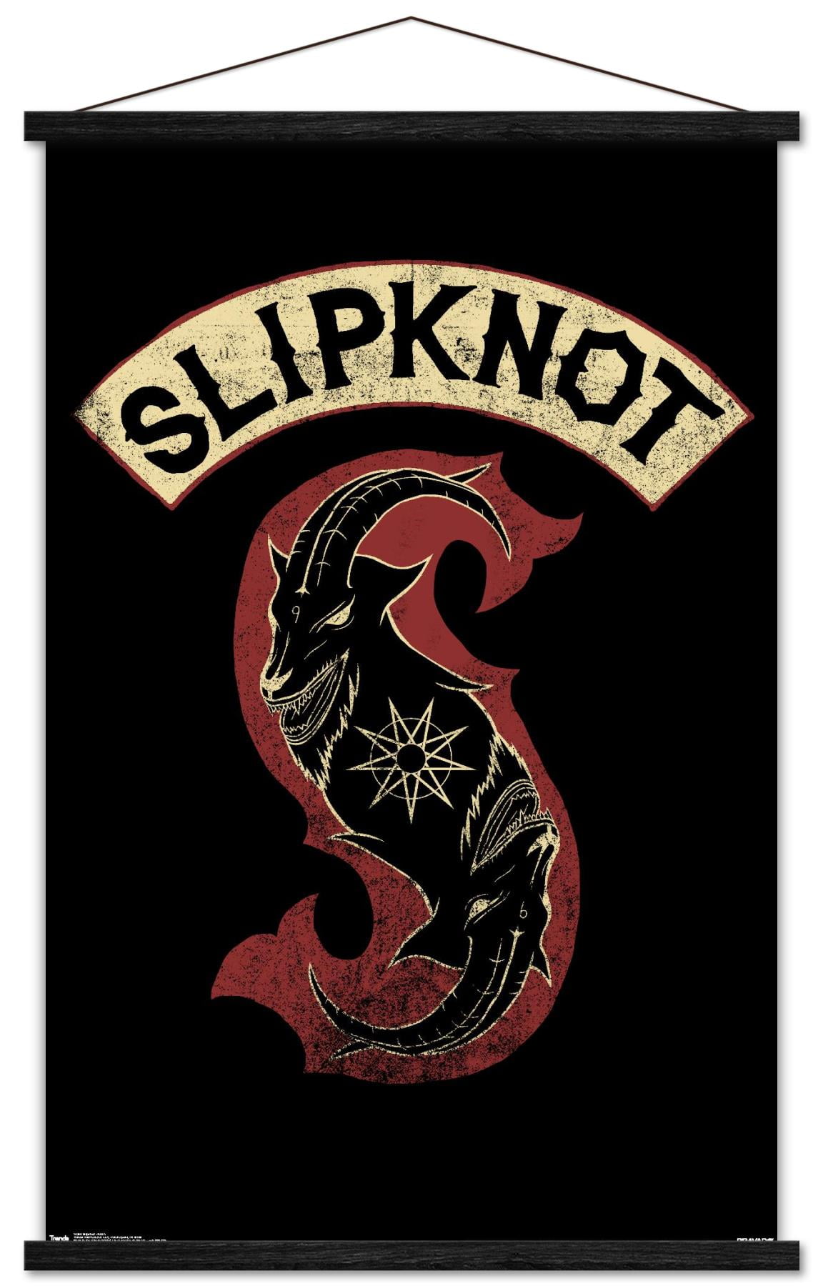 Slipknot - Patch Wall Poster with Magnetic Frame, 22.375" x 34"