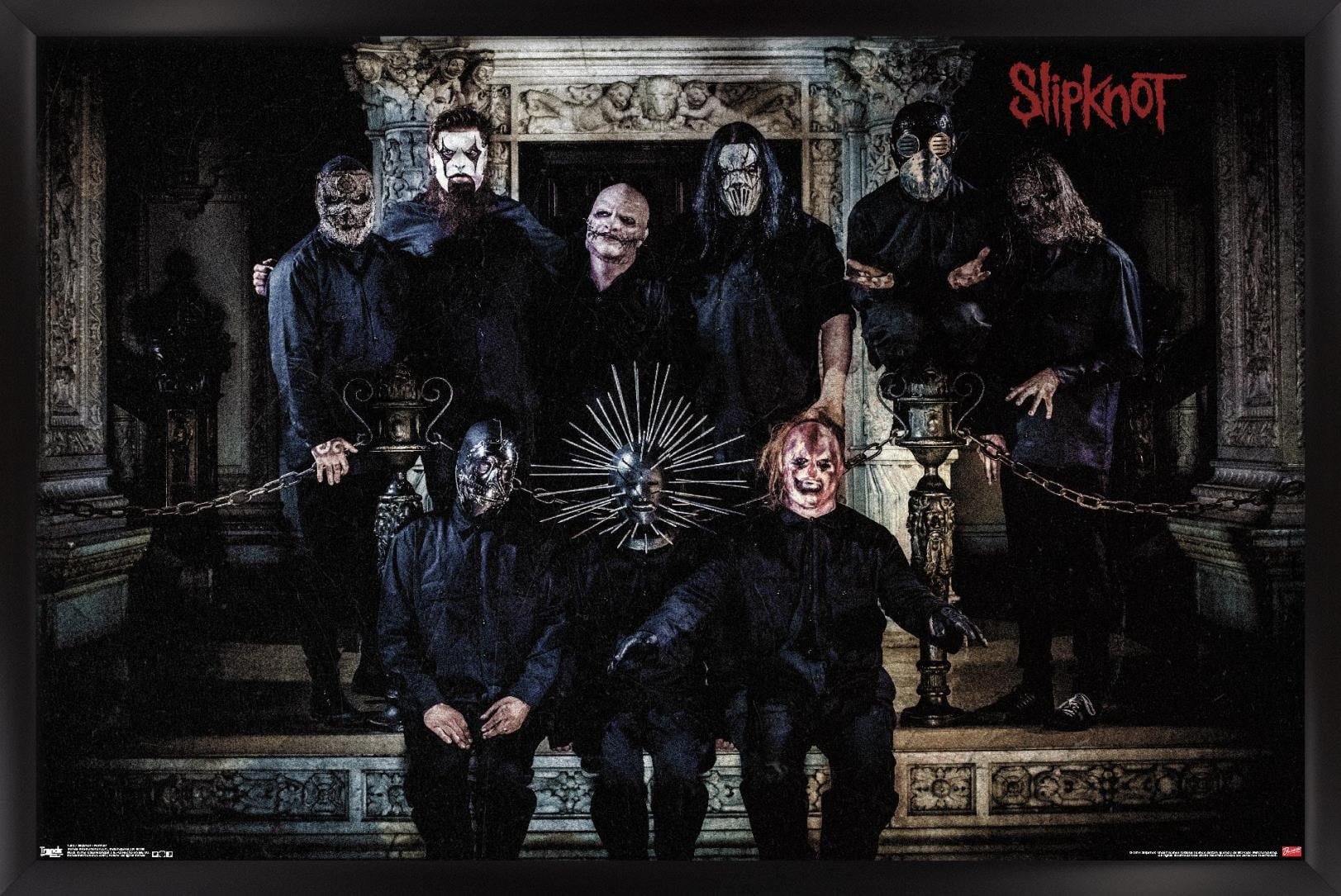 Slipknot - Portrait Wall Poster, 14.725" x 22.375" Framed