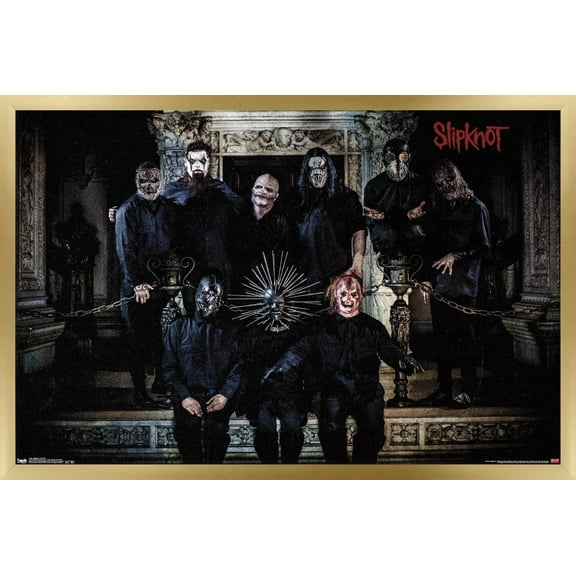 Slipknot - Portrait Wall Poster, 22.375" x 34" Framed