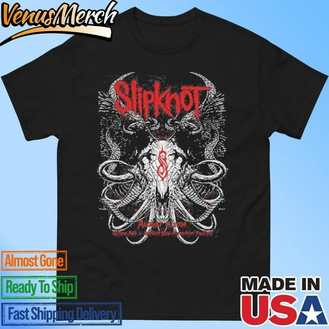 Slipknot Show August 14 2024 In Gilford Nh Shirt