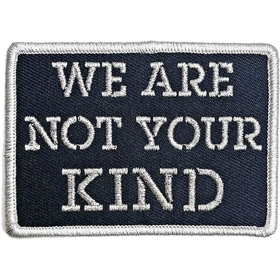Men's Slipknot We Are Not Your Kind Stencil Woven Patch