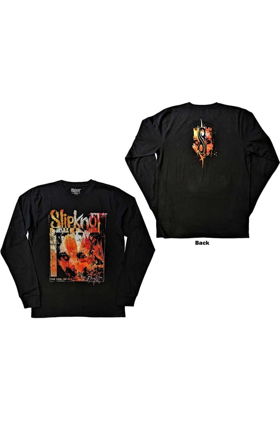 Slipknot Unisex Long Sleeve T-Shirt: The End, So Far Pepper (Back Print) (XX-Large)