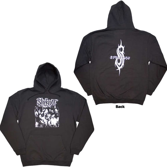 Slipknot Unisex Pullover Hoodie: Album Splatter (Back Print) (X-Large)