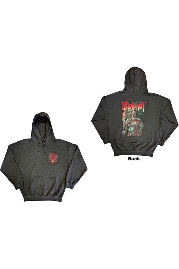 Slipknot Unisex Pullover Hoodie: Burn Me Away (Back Print) (Medium)