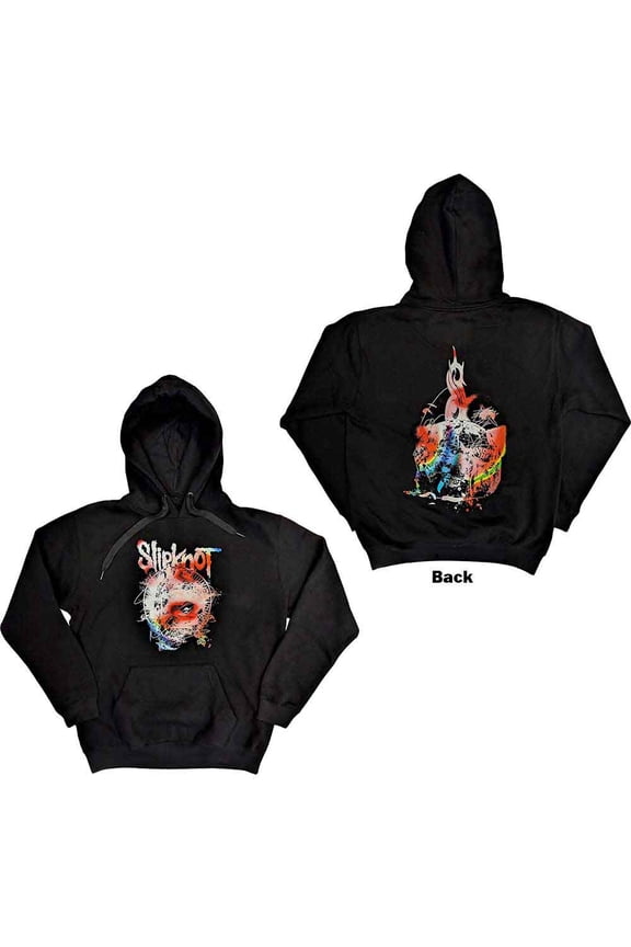 Slipknot Unisex Pullover Hoodie: Death (Back Print)
