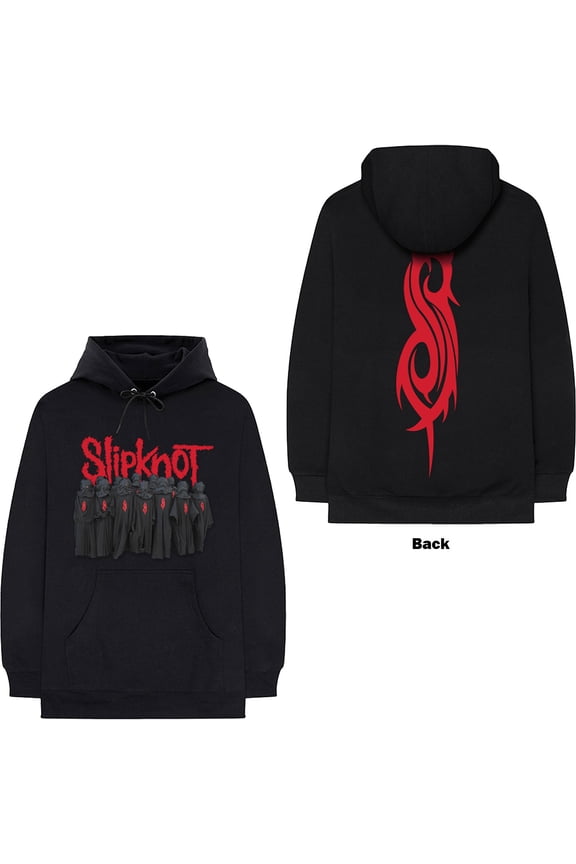 Slipknot Unisex Pullover Hoodie Sweatshirt Choir (Back Print) (Small)