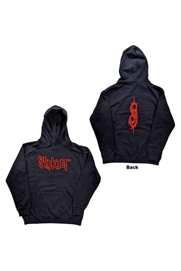 Slipknot Unisex Pullover Hoodie Sweatshirt Logo (Back Print) (Small)