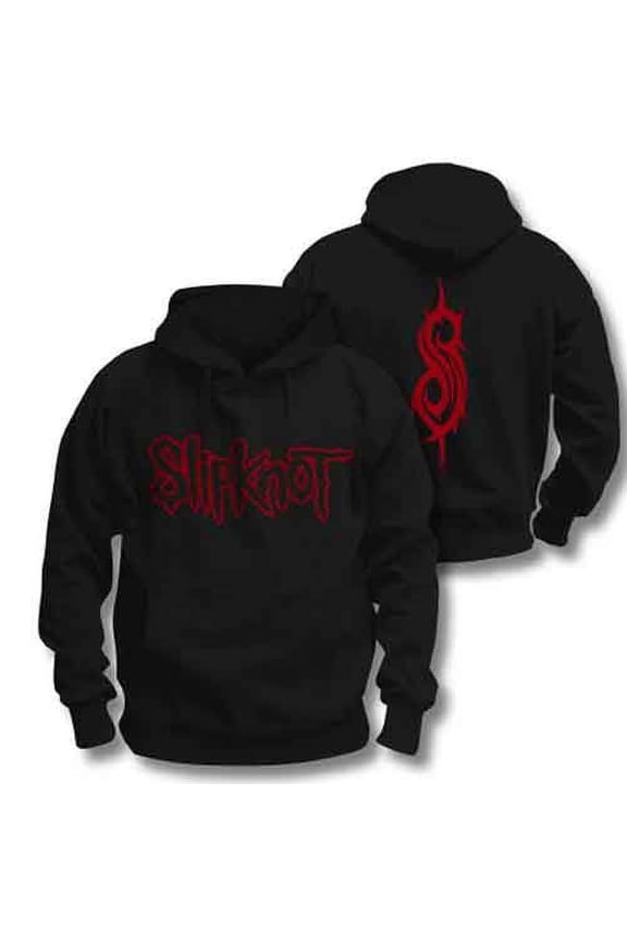 Slipknot Unisex Pullover Hoodie Sweatshirt Logo (Back Print) (X-Large)