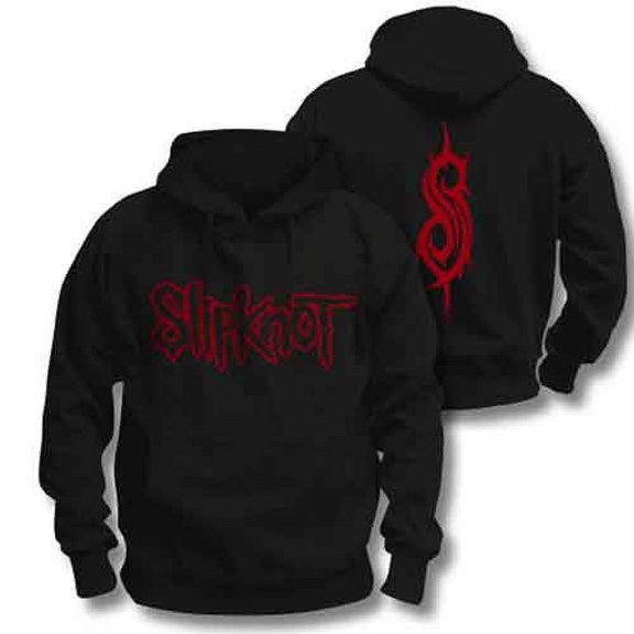 Slipknot Unisex Pullover Hoodie Sweatshirt Logo (Back Print) (X-Large)
