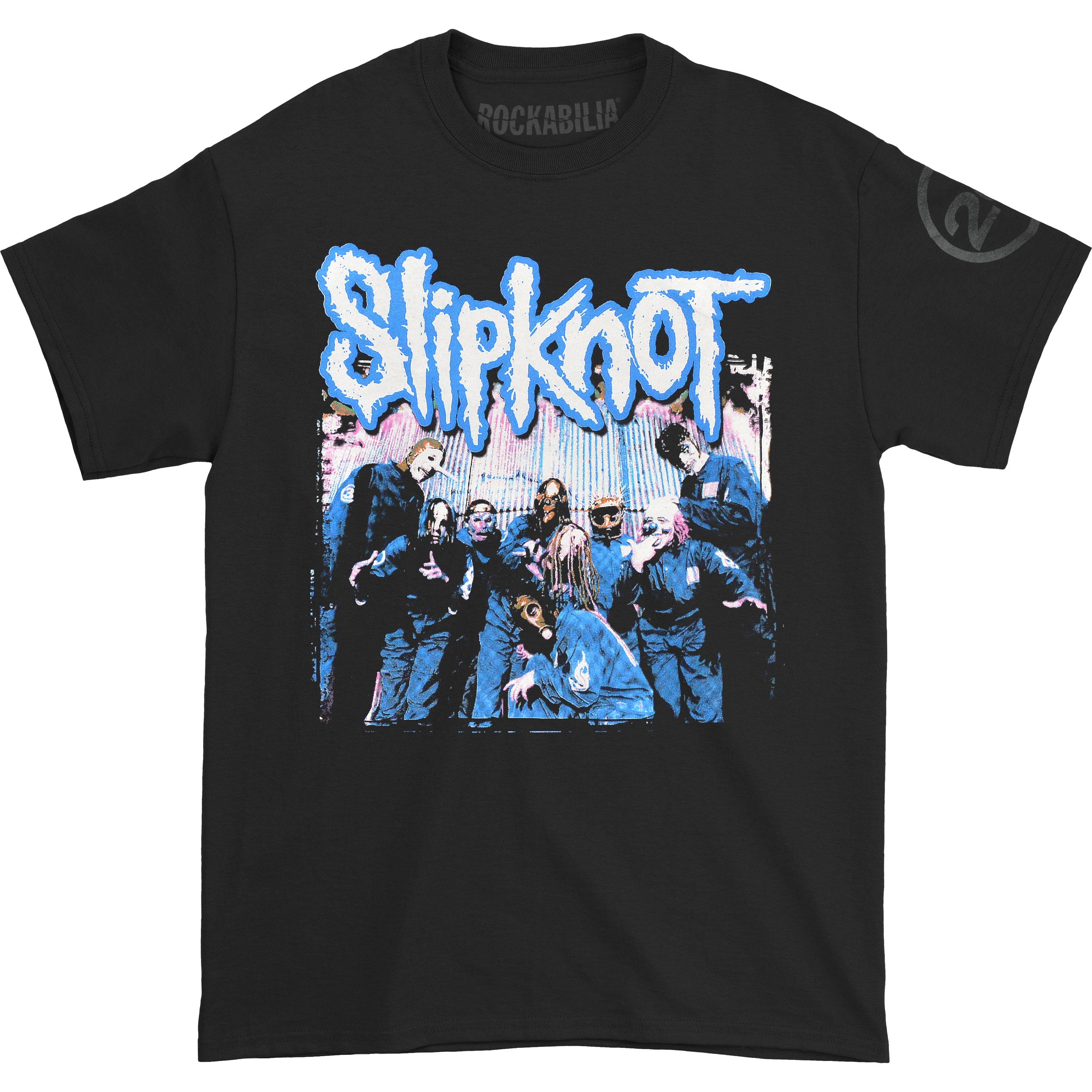 Men's Slipknot 20th Anniversary Tattered & Torn (Back Print) Slim
