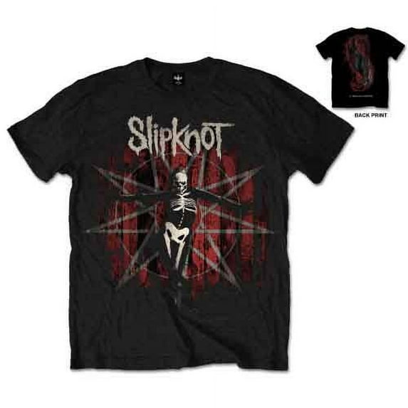 Slipknot Unisex T-Shirt .5 The Gray Chapter (Back Print) (Large)