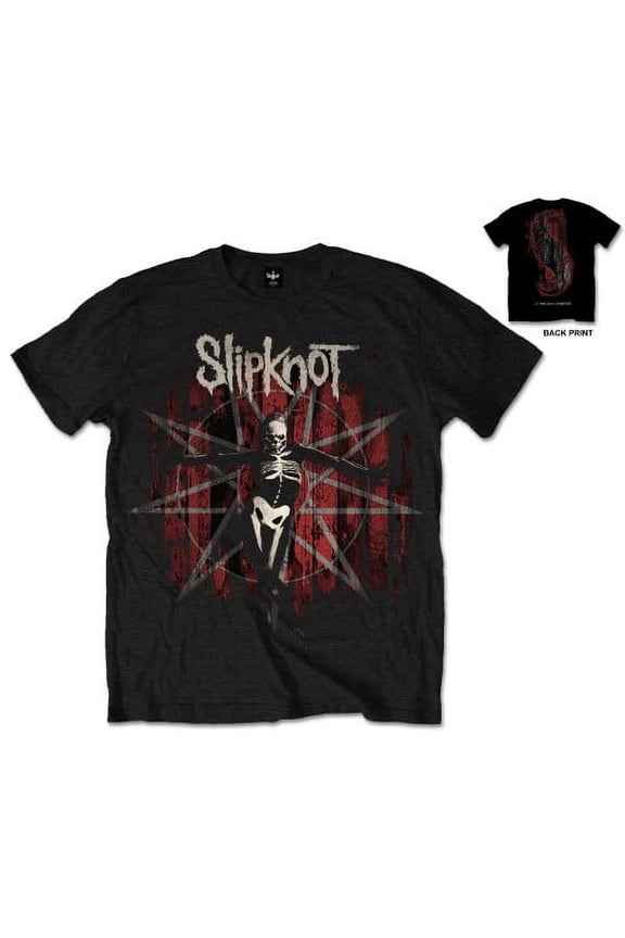 Slipknot Unisex T-Shirt .5 The Gray Chapter (Back Print) (X-Large)