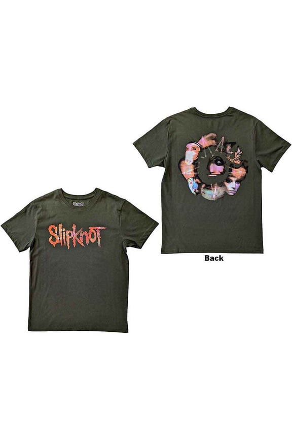 Slipknot Unisex T-Shirt: Adderall (Back Print)