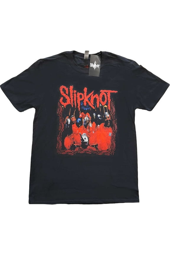 Slipknot Unisex T-Shirt Band Frame (Medium)