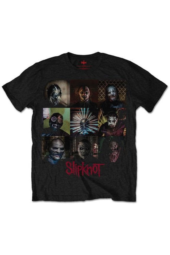 Slipknot Unisex T-Shirt Blocks (Medium)