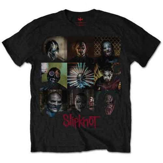 Slipknot Unisex T-Shirt Blocks (Small)