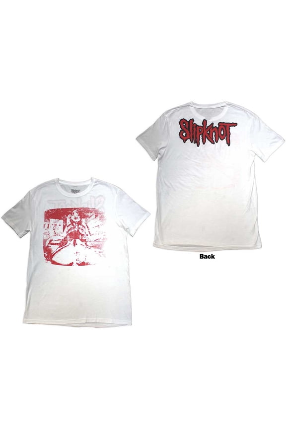 Slipknot Unisex T-Shirt: Chair Graphic (Back Print) (XX-Large)