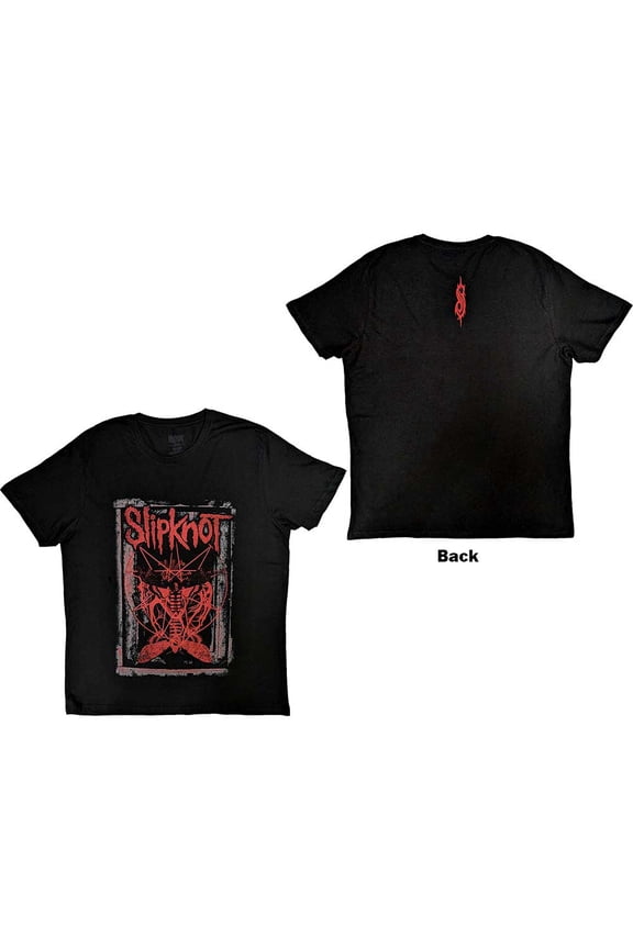 Slipknot Unisex T-Shirt Dead Effect (Back Print) (Large)