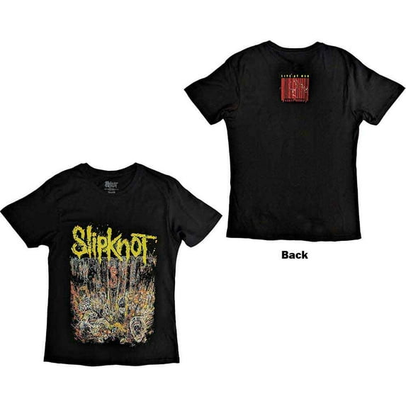 Slipknot Unisex T-Shirt: Live at MSG (Back Print) (XX-Large)