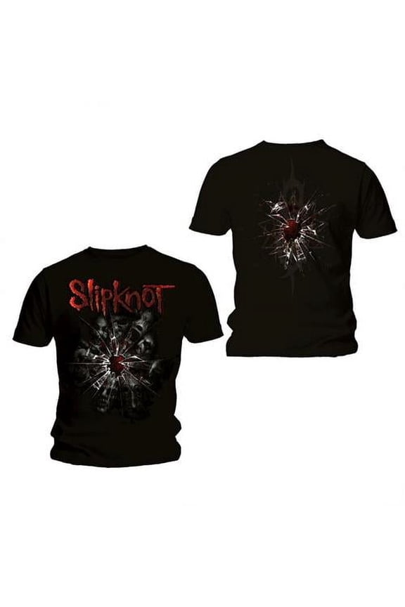 Slipknot Unisex T-Shirt Shattered (Back Print) (X-Large)