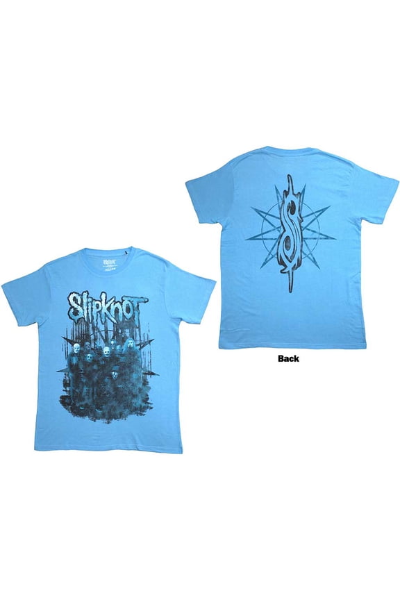 Slipknot Unisex T-Shirt: The End, So Far Band (Back Print) (Large)