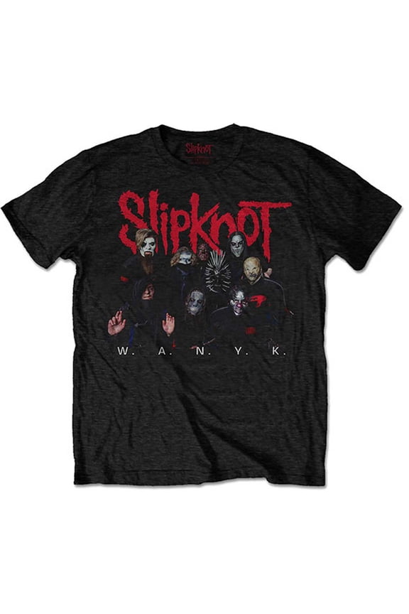 Slipknot Unisex T-Shirt WANYK Logo (Back Print) (X-Large)
