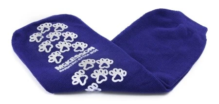GROSSYGLOW Slipper Bariatric Extra Wide Royal Blue Latex Free - 1 Pair