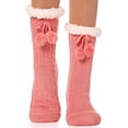 thumbnail image 1 of Slipper Fuzzy Socks for Women Fluffy Cozy Cabin Winter Warm Soft Fleece Comfy Thick Socks with Grips 1Pairs, 1 of 6