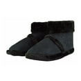 thumbnail image 1 of Slipper Snob - Mens Fleece Inner Memory Foam Ankle Booties Slippers with Fluffy Collar, 1 of 2