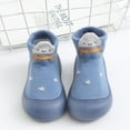 thumbnail image 1 of Slipper Socks Non-Skid Baby Grip Socks Walking Shoes Soft Sole Sneakers Cotton Toddler Shoes Baby Prewalker Shoes for Boys Girls 0-6 Months, 1 of 4