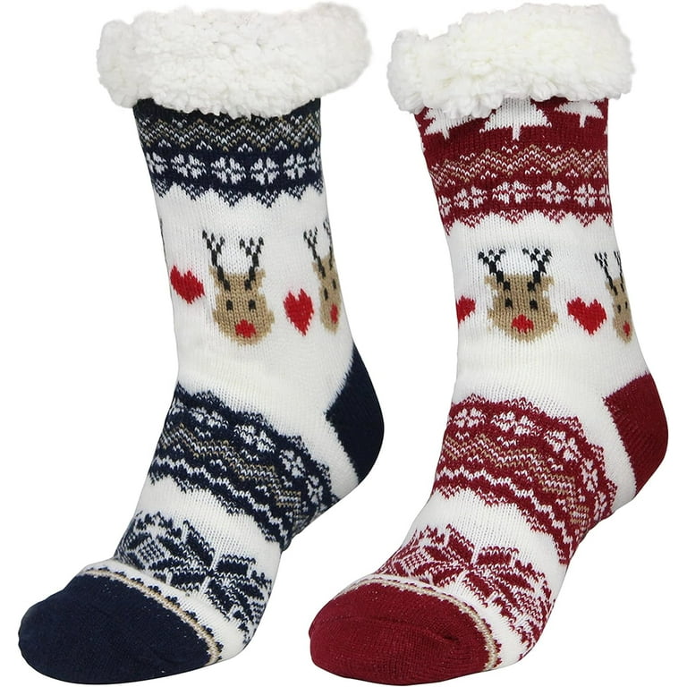 FESTIVE MOOSE SOCKS, BABY FESTIVE MOOSE SOCKS, BABY