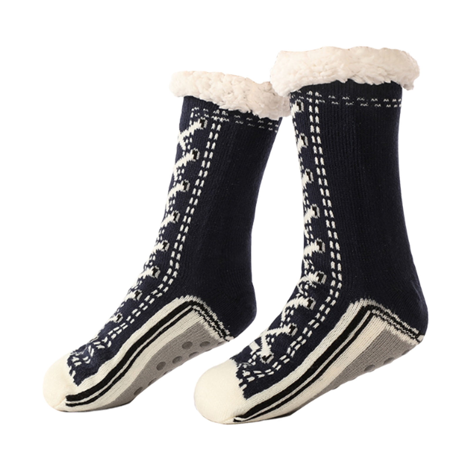 Slipper Socks for Women with Gripper, Women's Winter Super Soft Warm ...