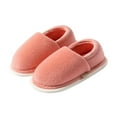 thumbnail image 1 of Slipper for Women Closed Back Fuzzy House Shoes Rubber Sole Slip On Soft-Lightweight Non Slip Indoor/Outdoor, 1 of 2
