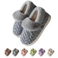 thumbnail image 1 of Slippers For Women Fuzzy Slippers Cute Cartoon Fluffy Plush House Slippers For Women Men Indoor Coffee 41, 1 of 5