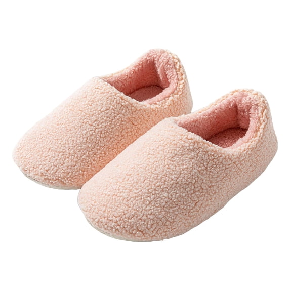 Slippers House Shoes for Women Men Fuzzy Bedroom Socks Soft Lightweight Non Slip Indoor Outdoor Memory Foam Fleece Loafers