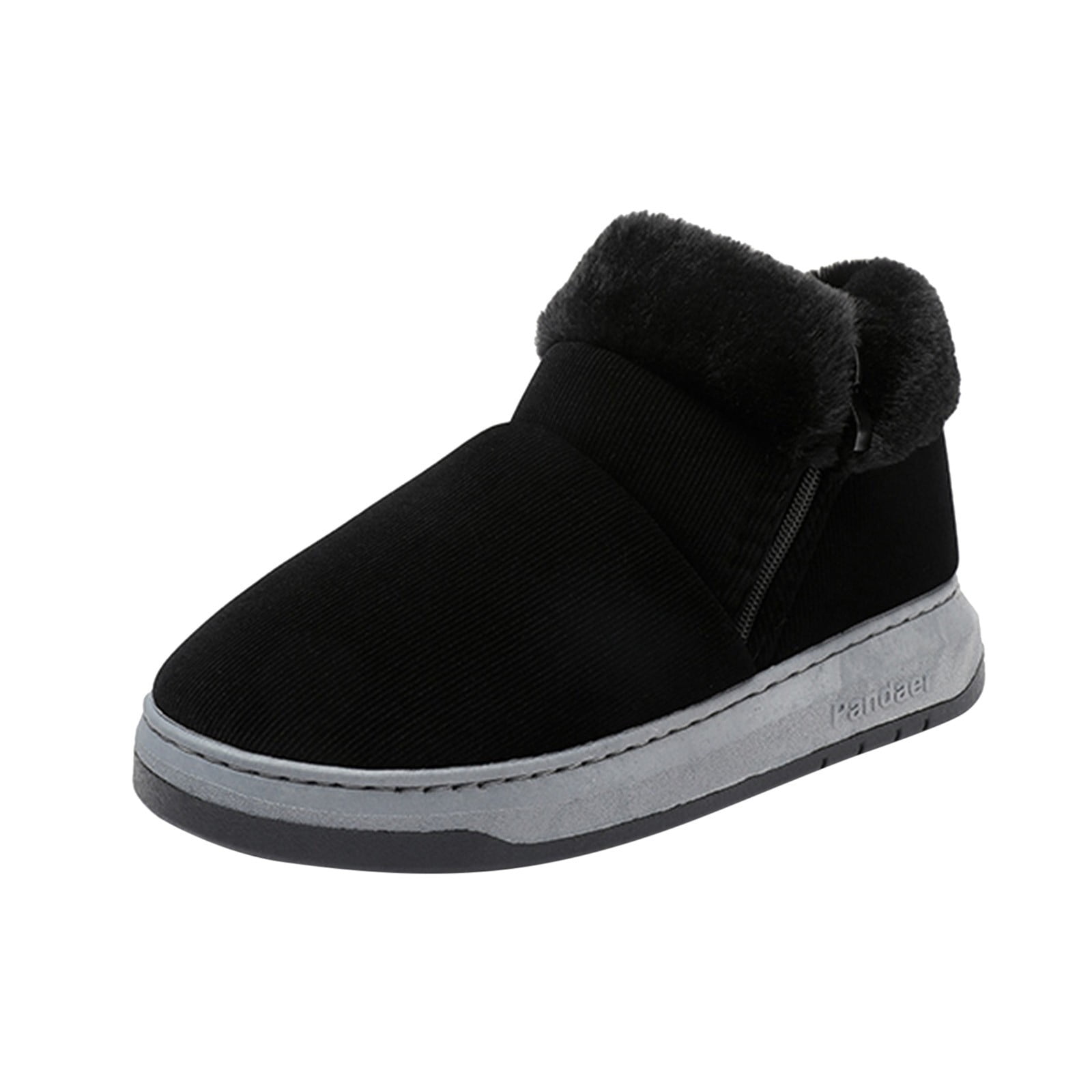 Slippers Men Footwear Mens Slippers Wide Width Warmth thick bottom