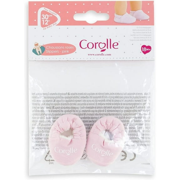 Slippers Pink 12 Inch