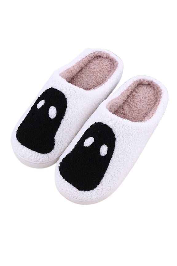 Slippers Winter Womens Mens Fluffy Plush Slippers Cute Cartoon Slippers Cuddly Warm Shoes Indoor Outdoor Girls Women