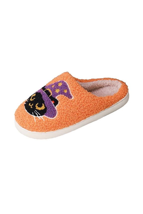 Slippers Winter Womens Mens Fluffy Plush Slippers Cute Cartoon Slippers Cuddly Warm Shoes Indoor Outdoor Girls Women