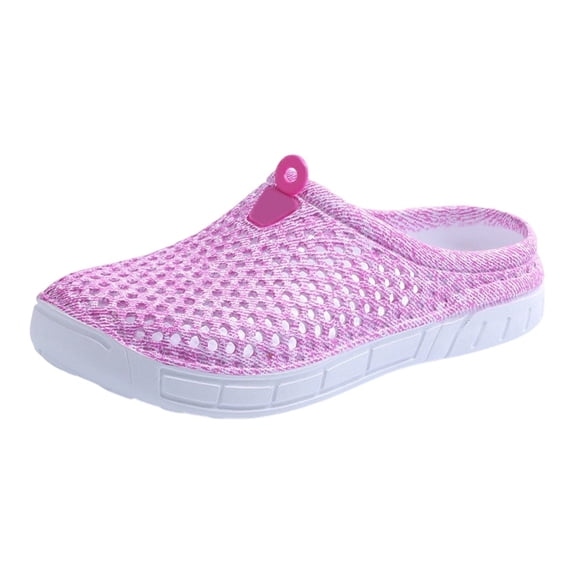 Slippers for Women,Breathable Water Sports Shoes For Women Outdoor Socks Lightweight Beach Walking Sandals With Comfortable Cushioning And Sole,Womens Slippers,Red,9