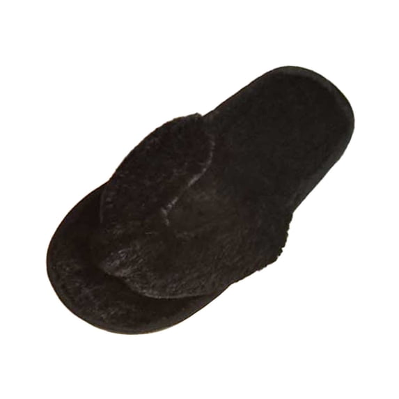 Slippers for Women,Comfortable Flip Flop Slippers Casual Open Toe Thong Sandals For Everyday Wear With Soft Sole And Warm Design,Womens Slippers,Black,10.5