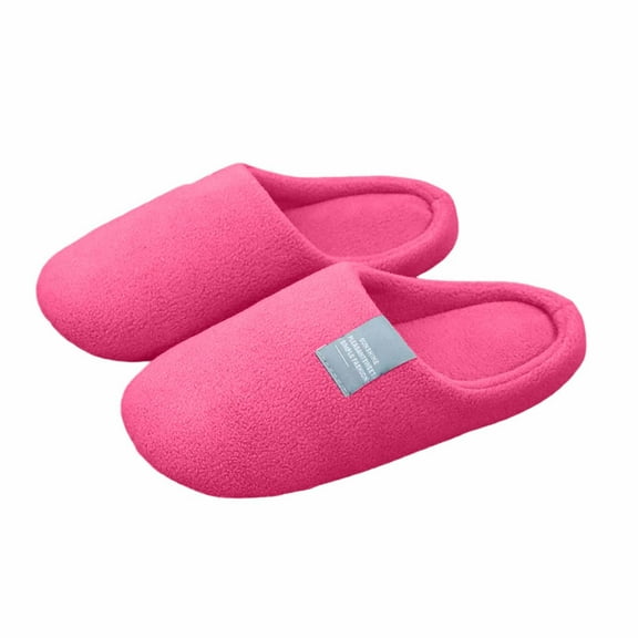 Slippers for Women,Indoor Slippers Cozy Warm Soft Sole Minimalist Style Closed Toe Ideal For Home And Couple Use Winter Comfort Footwear For Ladies,Womens Slippers,Red,8
