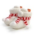 thumbnail image 1 of Slippers for Baby Boy Toddler Christmas Slippers Girls Slipper Socks Floor Baby Winter Socks Baby Girl Shoes 12-18 Months, 1 of 3