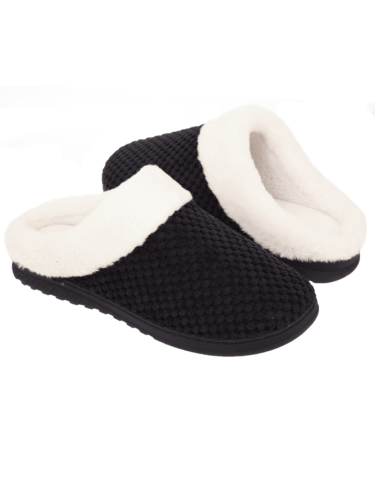 Slippers for Men House Slippers for Women with Memory Foam Casual Warm