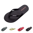 thumbnail image 1 of Slippers for Men Slip-on Flat Heel Non-Slip Flip-Flops Mens Comfortable Lightweight Indoor Bathroom Sandals Outdoor Beach Shoes, 1 of 8